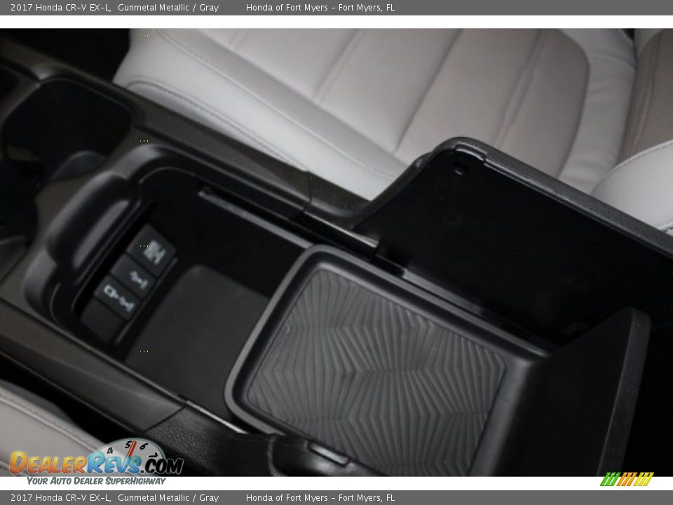 2017 Honda CR-V EX-L Gunmetal Metallic / Gray Photo #24