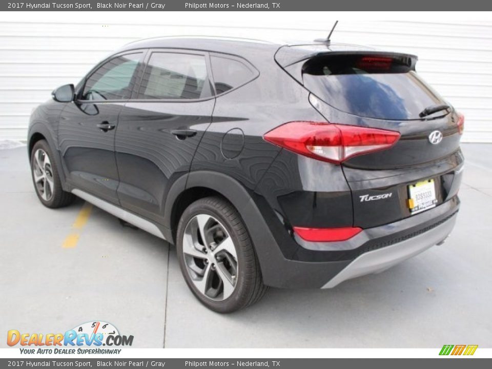 2017 Hyundai Tucson Sport Black Noir Pearl / Gray Photo #5