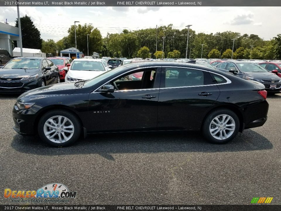 2017 Chevrolet Malibu LT Mosaic Black Metallic / Jet Black Photo #3