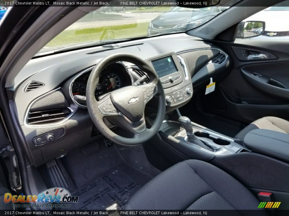 2017 Chevrolet Malibu LT Mosaic Black Metallic / Jet Black Photo #7