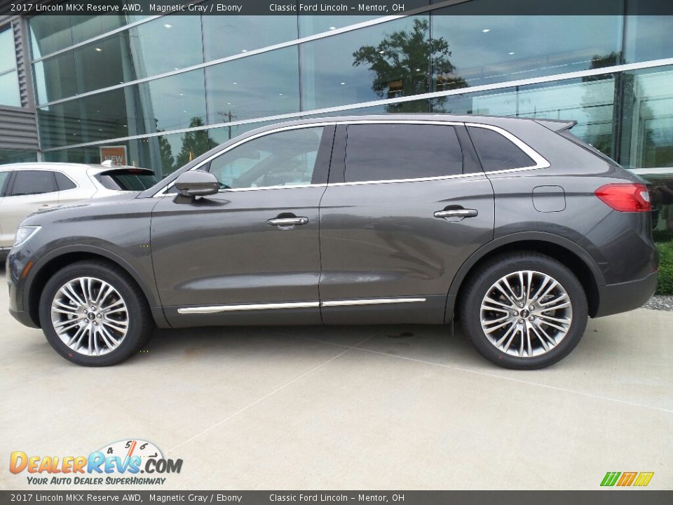 2017 Lincoln MKX Reserve AWD Magnetic Gray / Ebony Photo #4