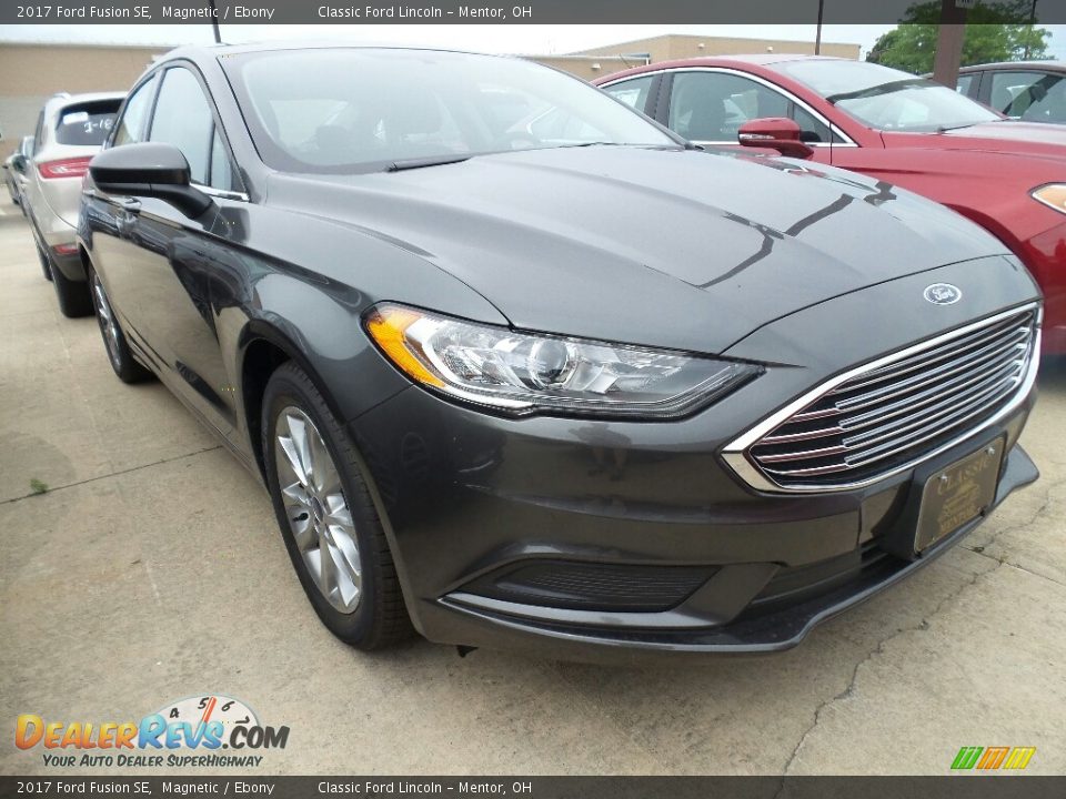 2017 Ford Fusion SE Magnetic / Ebony Photo #1