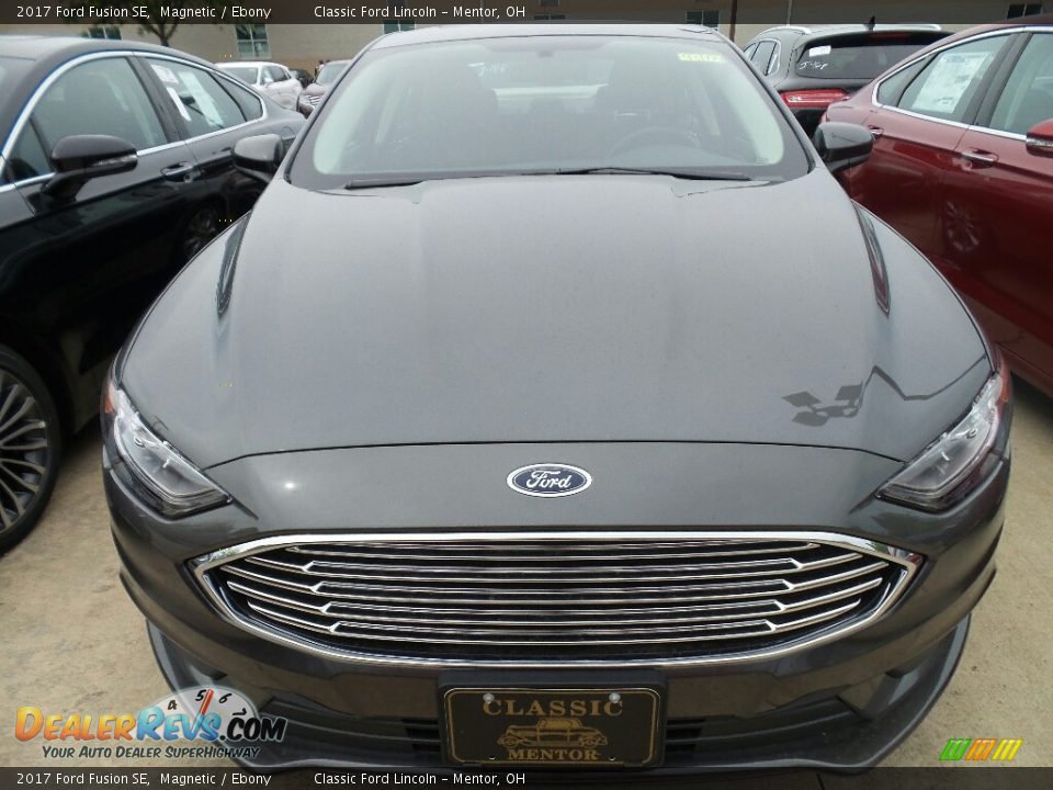 2017 Ford Fusion SE Magnetic / Ebony Photo #2