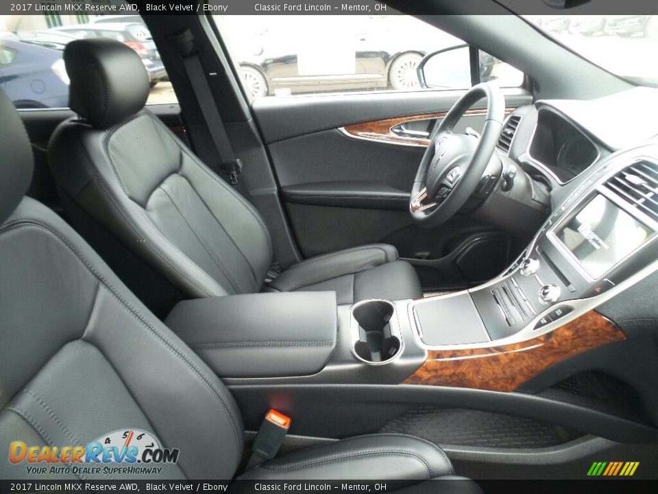 2017 Lincoln MKX Reserve AWD Black Velvet / Ebony Photo #5