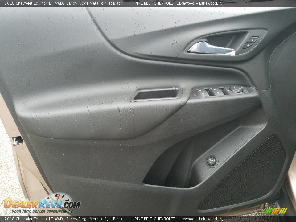 2018 Chevrolet Equinox LT AWD Sandy Ridge Metallic / Jet Black Photo #6
