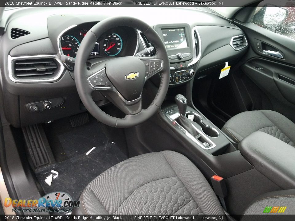 2018 Chevrolet Equinox LT AWD Sandy Ridge Metallic / Jet Black Photo #7