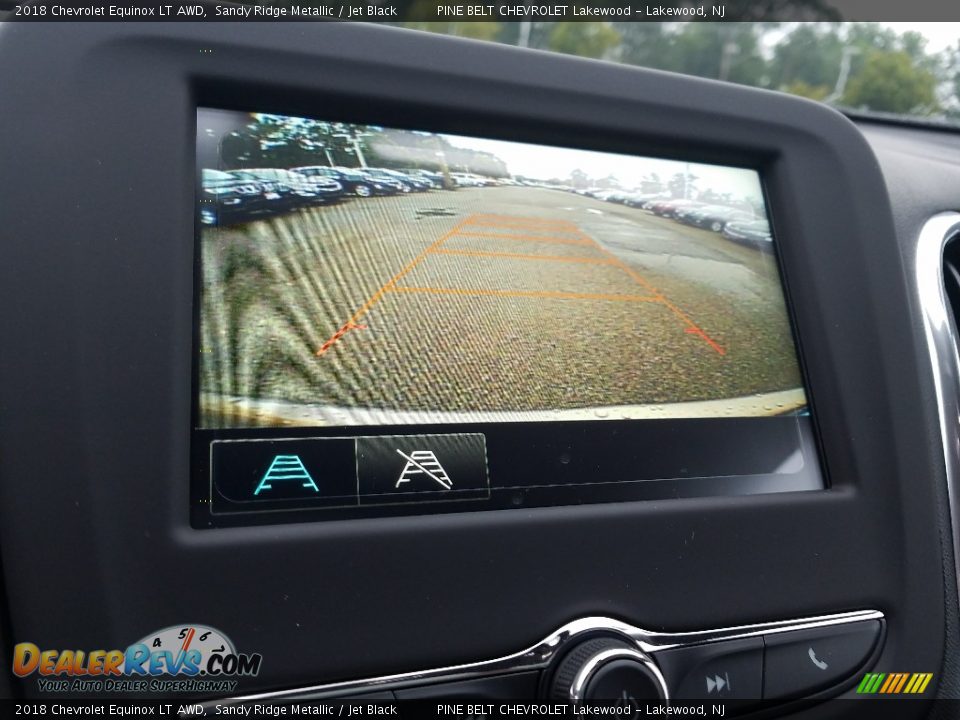 2018 Chevrolet Equinox LT AWD Sandy Ridge Metallic / Jet Black Photo #10