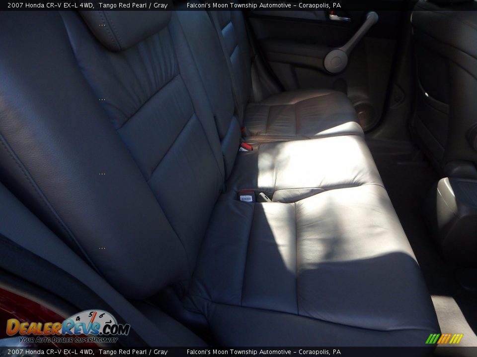 2007 Honda CR-V EX-L 4WD Tango Red Pearl / Gray Photo #14