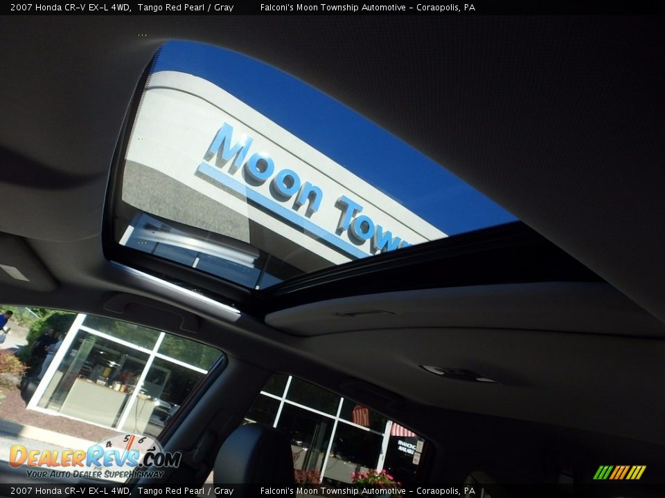 2007 Honda CR-V EX-L 4WD Tango Red Pearl / Gray Photo #21