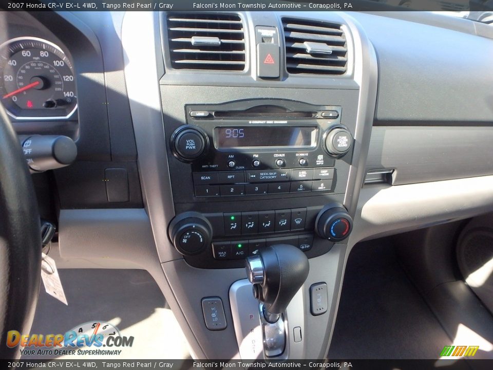 2007 Honda CR-V EX-L 4WD Tango Red Pearl / Gray Photo #23