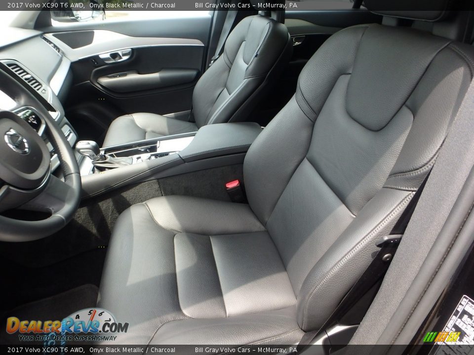 Front Seat of 2017 Volvo XC90 T6 AWD Photo #16