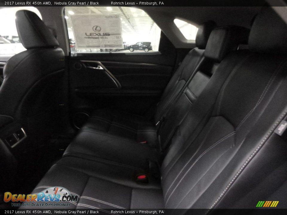 2017 Lexus RX 450h AWD Nebula Gray Pearl / Black Photo #7