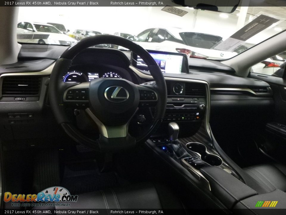 2017 Lexus RX 450h AWD Nebula Gray Pearl / Black Photo #8