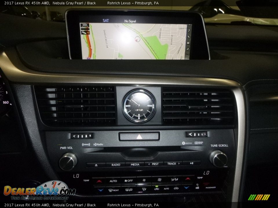 2017 Lexus RX 450h AWD Nebula Gray Pearl / Black Photo #12