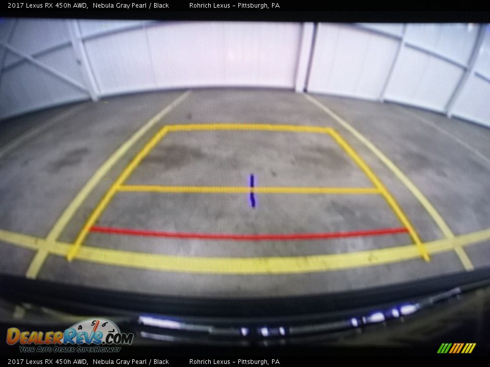 2017 Lexus RX 450h AWD Nebula Gray Pearl / Black Photo #13