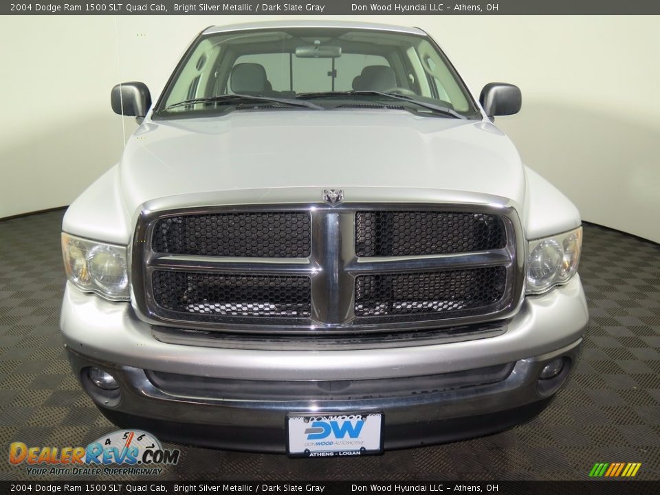 2004 Dodge Ram 1500 SLT Quad Cab Bright Silver Metallic / Dark Slate Gray Photo #4