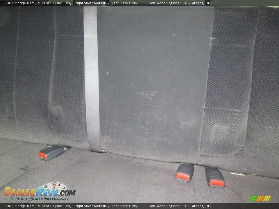 2004 Dodge Ram 1500 SLT Quad Cab Bright Silver Metallic / Dark Slate Gray Photo #17