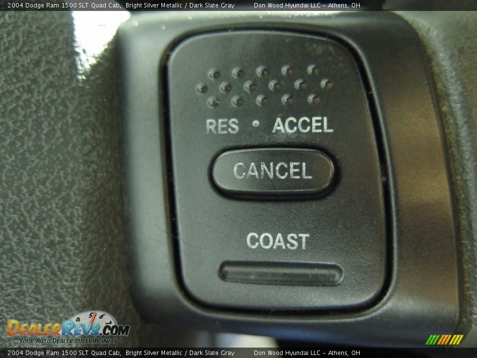 2004 Dodge Ram 1500 SLT Quad Cab Bright Silver Metallic / Dark Slate Gray Photo #26
