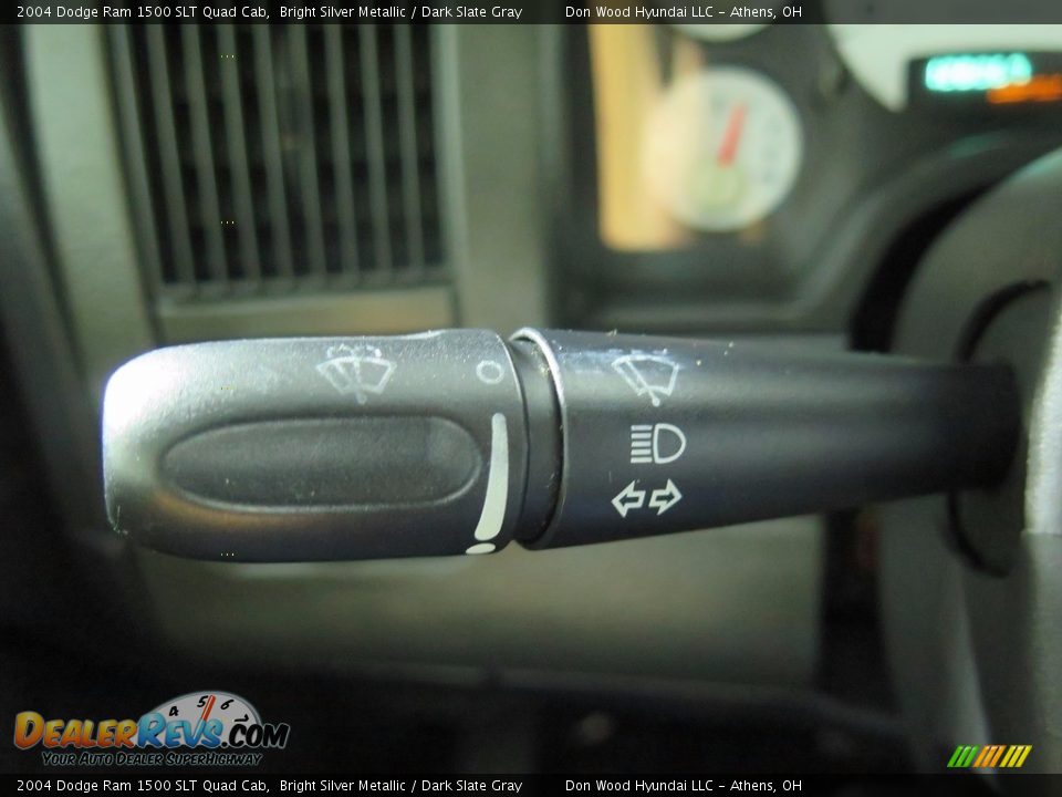 2004 Dodge Ram 1500 SLT Quad Cab Bright Silver Metallic / Dark Slate Gray Photo #27