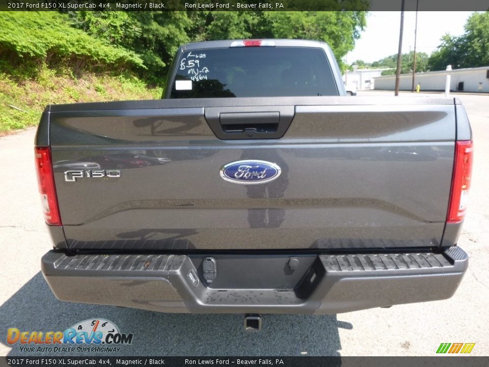 2017 Ford F150 XL SuperCab 4x4 Magnetic / Black Photo #3