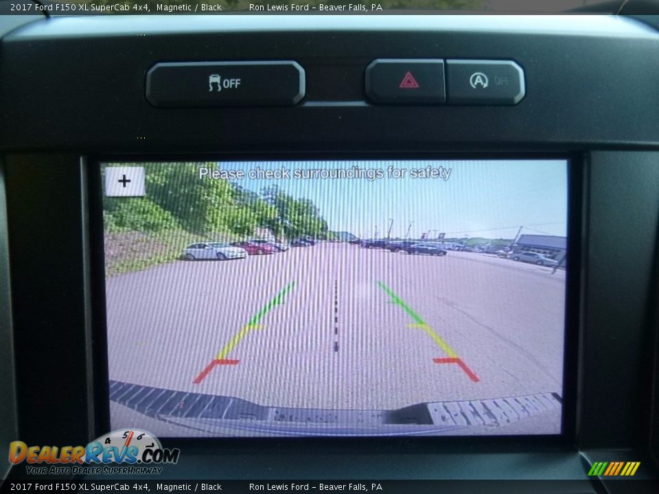 2017 Ford F150 XL SuperCab 4x4 Magnetic / Black Photo #17