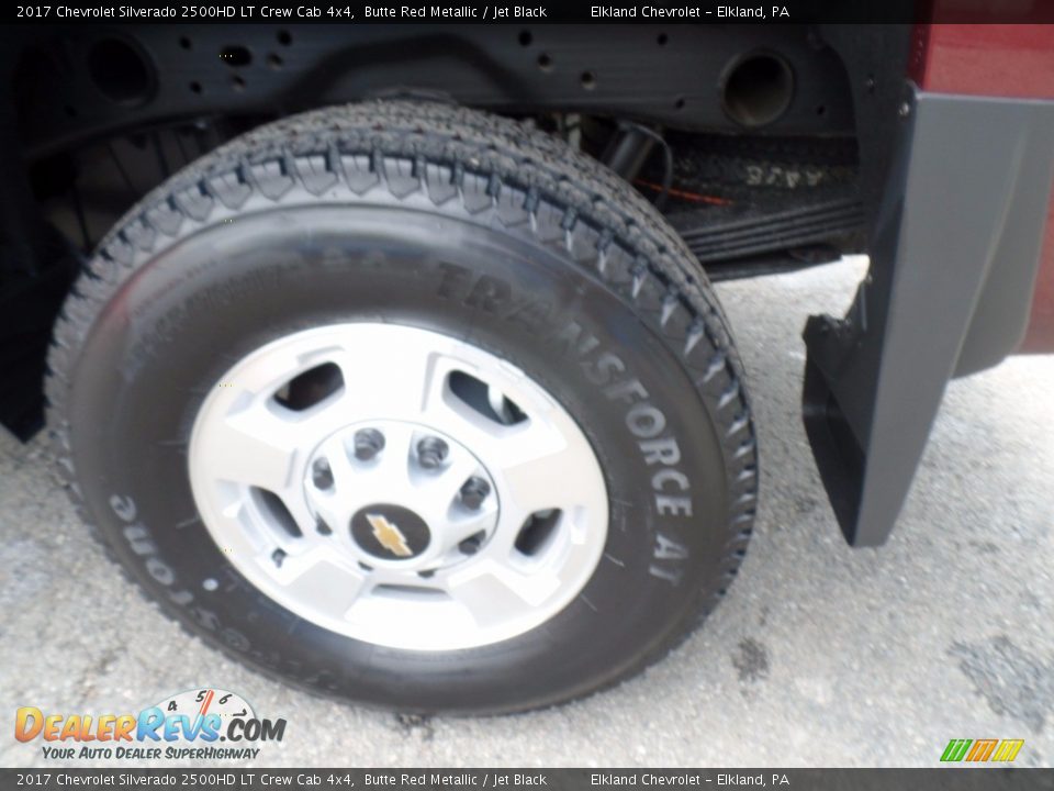 2017 Chevrolet Silverado 2500HD LT Crew Cab 4x4 Butte Red Metallic / Jet Black Photo #9