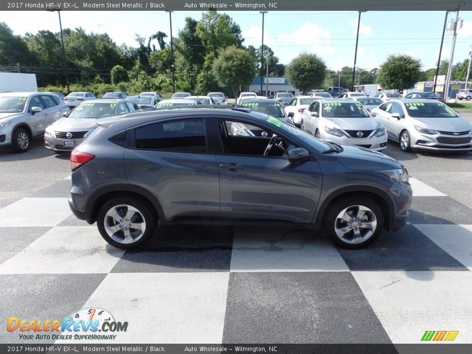 2017 Honda HR-V EX-L Modern Steel Metallic / Black Photo #3