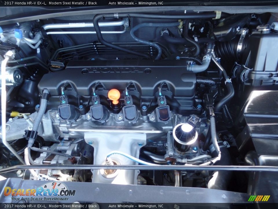 2017 Honda HR-V EX-L Modern Steel Metallic / Black Photo #6