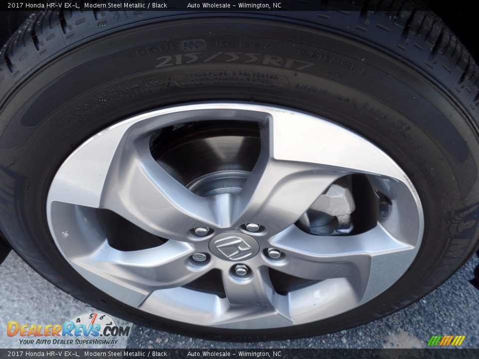 2017 Honda HR-V EX-L Modern Steel Metallic / Black Photo #7