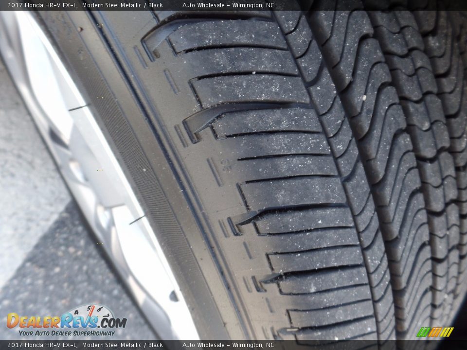 2017 Honda HR-V EX-L Modern Steel Metallic / Black Photo #8