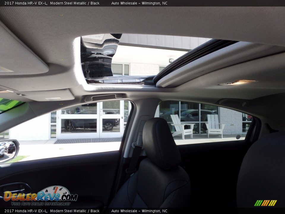 2017 Honda HR-V EX-L Modern Steel Metallic / Black Photo #11