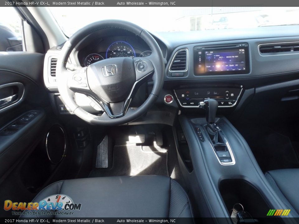 2017 Honda HR-V EX-L Modern Steel Metallic / Black Photo #15