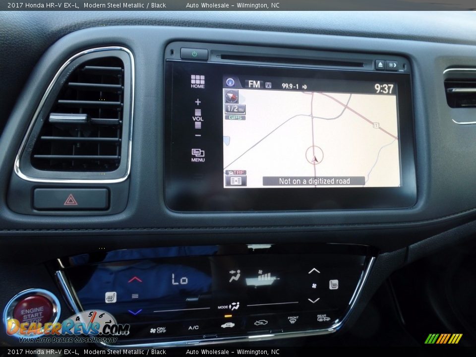 2017 Honda HR-V EX-L Modern Steel Metallic / Black Photo #17