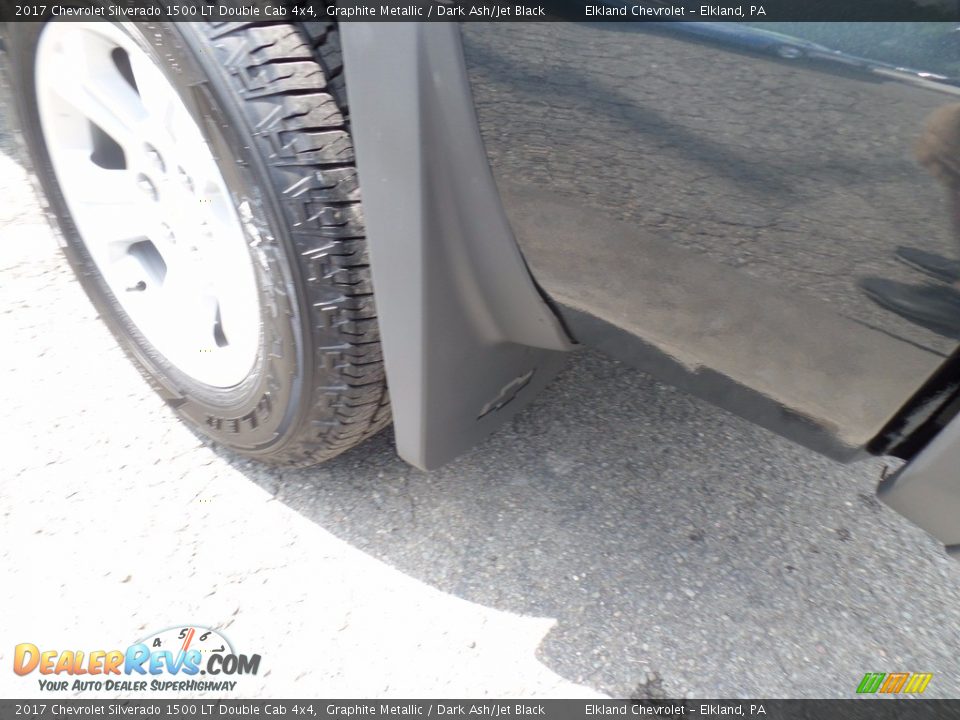 2017 Chevrolet Silverado 1500 LT Double Cab 4x4 Graphite Metallic / Dark Ash/Jet Black Photo #10