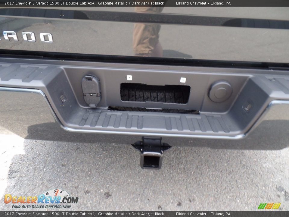 2017 Chevrolet Silverado 1500 LT Double Cab 4x4 Graphite Metallic / Dark Ash/Jet Black Photo #11
