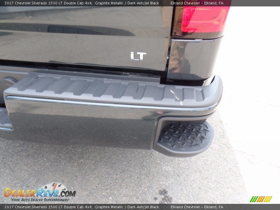 2017 Chevrolet Silverado 1500 LT Double Cab 4x4 Graphite Metallic / Dark Ash/Jet Black Photo #12