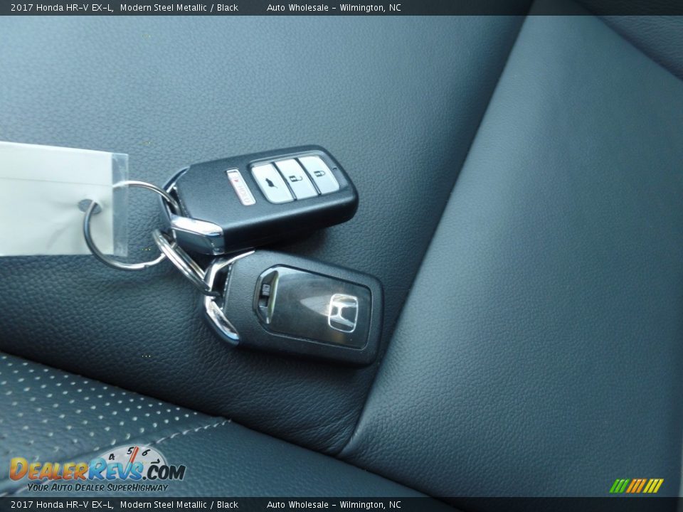 2017 Honda HR-V EX-L Modern Steel Metallic / Black Photo #20