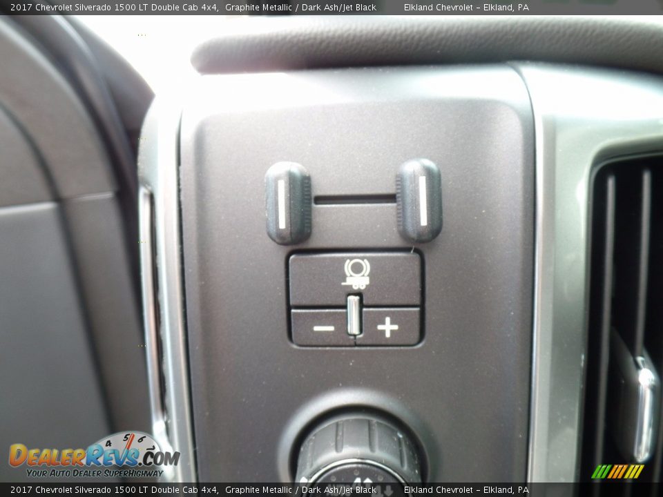 2017 Chevrolet Silverado 1500 LT Double Cab 4x4 Graphite Metallic / Dark Ash/Jet Black Photo #25