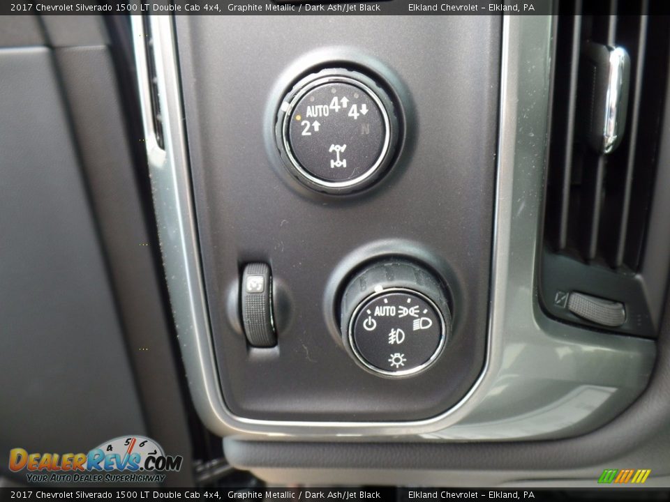2017 Chevrolet Silverado 1500 LT Double Cab 4x4 Graphite Metallic / Dark Ash/Jet Black Photo #26