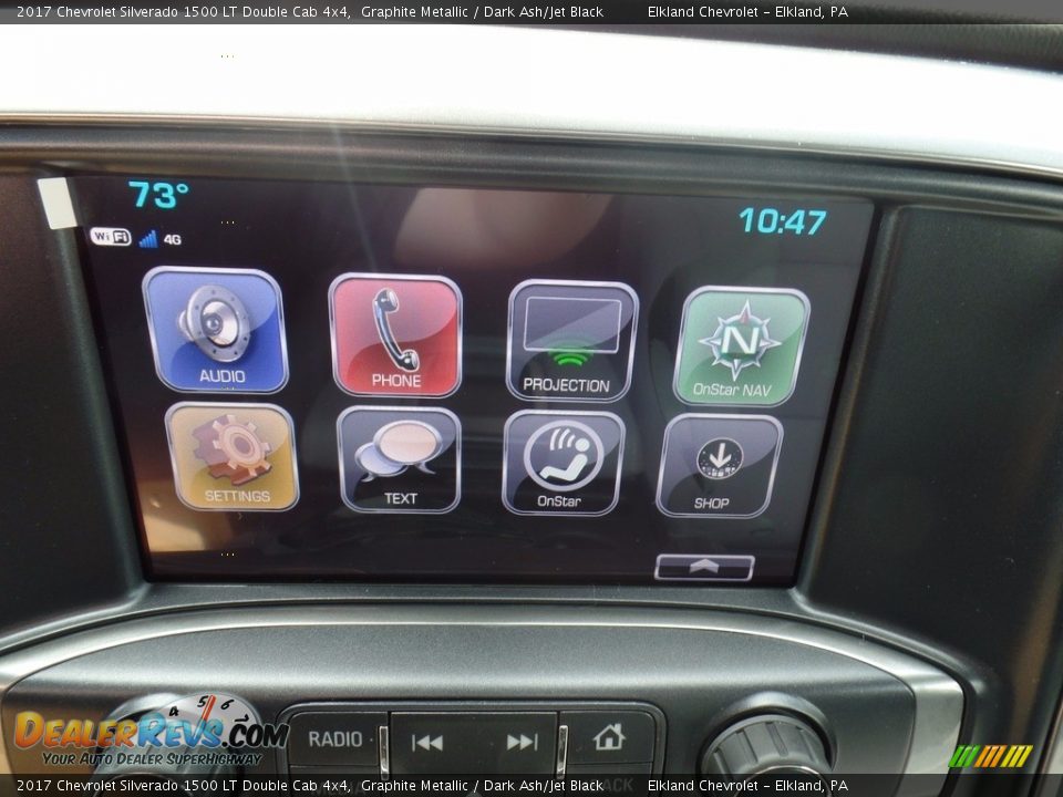2017 Chevrolet Silverado 1500 LT Double Cab 4x4 Graphite Metallic / Dark Ash/Jet Black Photo #29