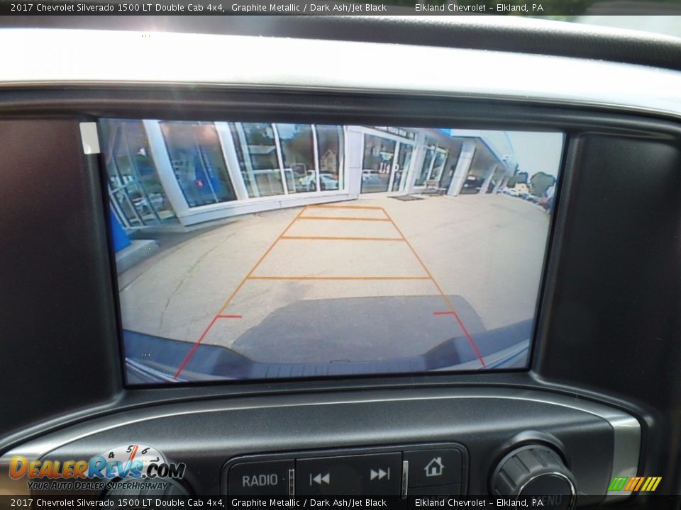 2017 Chevrolet Silverado 1500 LT Double Cab 4x4 Graphite Metallic / Dark Ash/Jet Black Photo #32