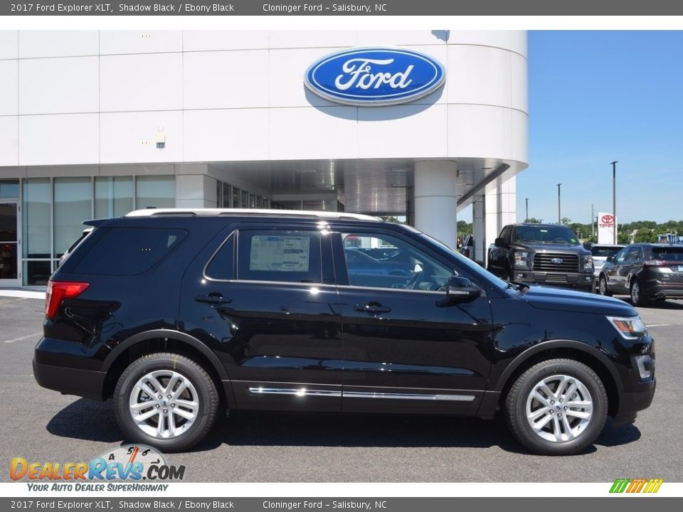 2017 Ford Explorer XLT Shadow Black / Ebony Black Photo #2