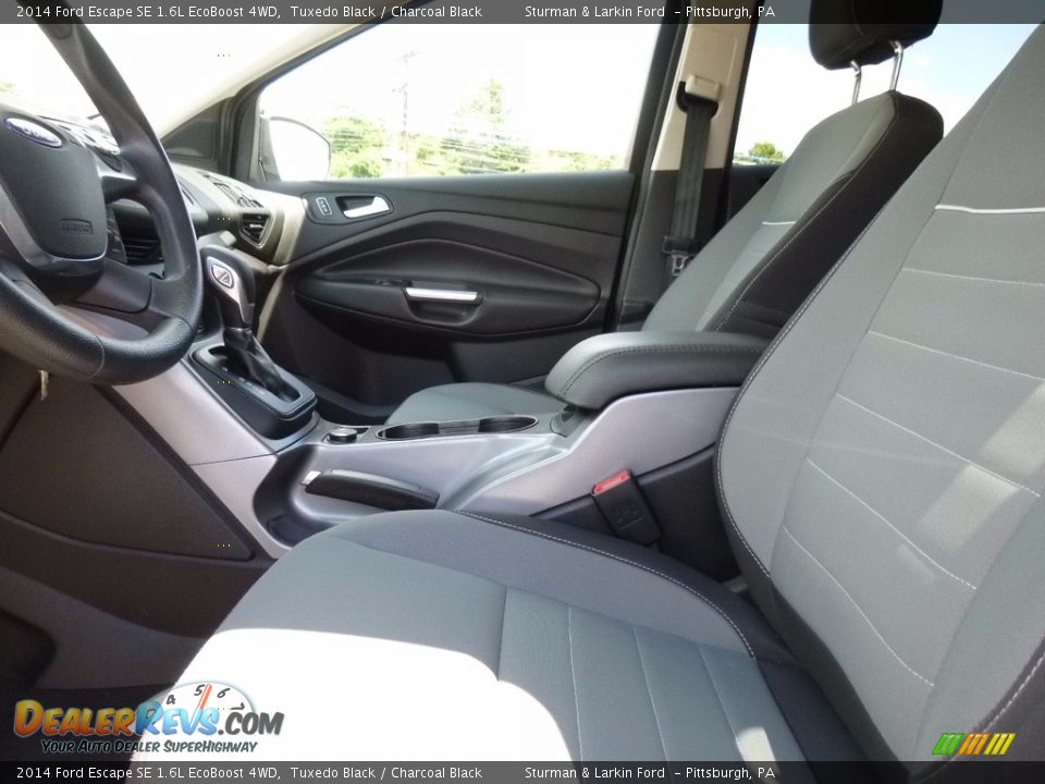 2014 Ford Escape SE 1.6L EcoBoost 4WD Tuxedo Black / Charcoal Black Photo #6