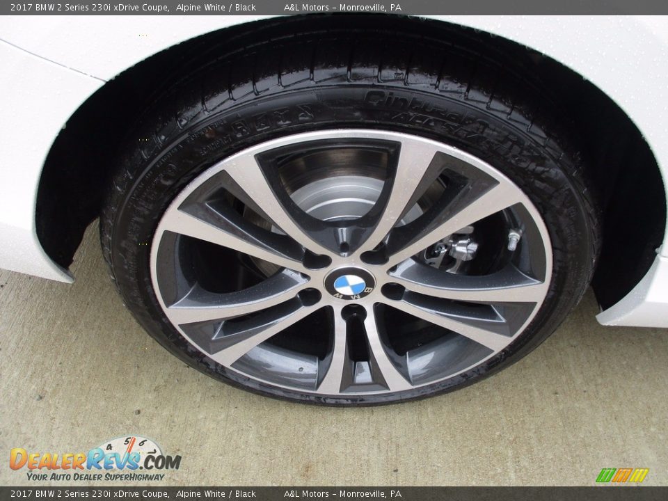 2017 BMW 2 Series 230i xDrive Coupe Wheel Photo #8