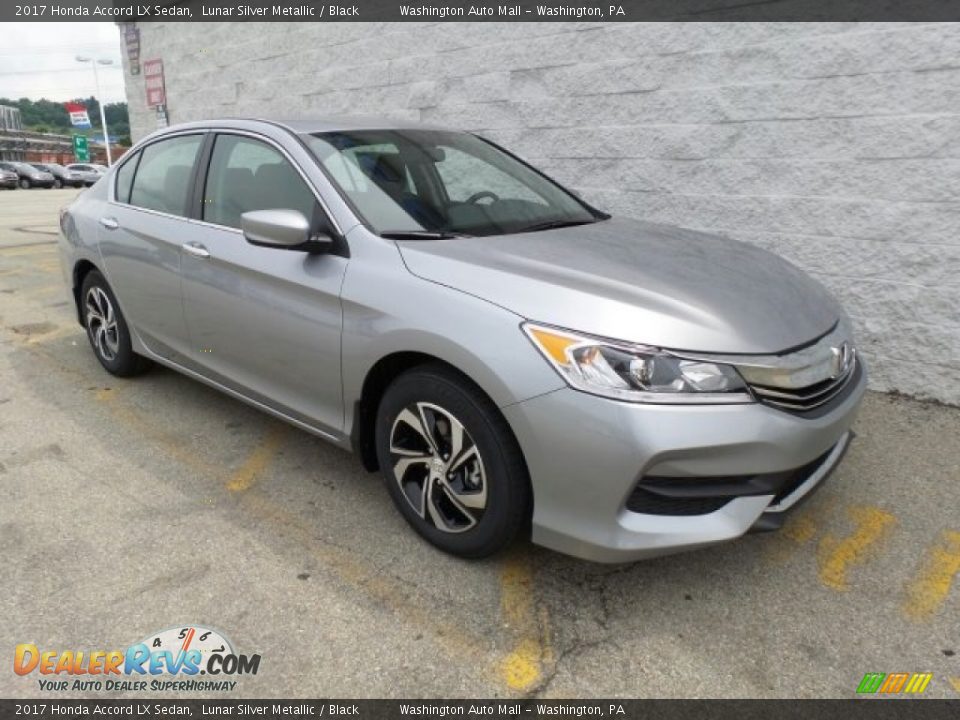 2017 Honda Accord LX Sedan Lunar Silver Metallic / Black Photo #1