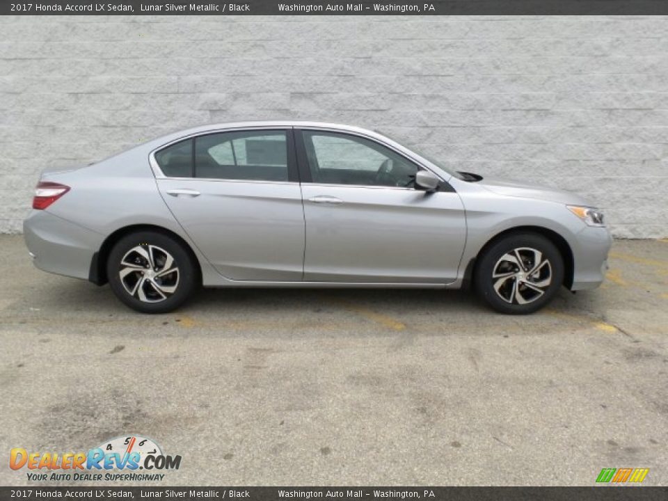 2017 Honda Accord LX Sedan Lunar Silver Metallic / Black Photo #2