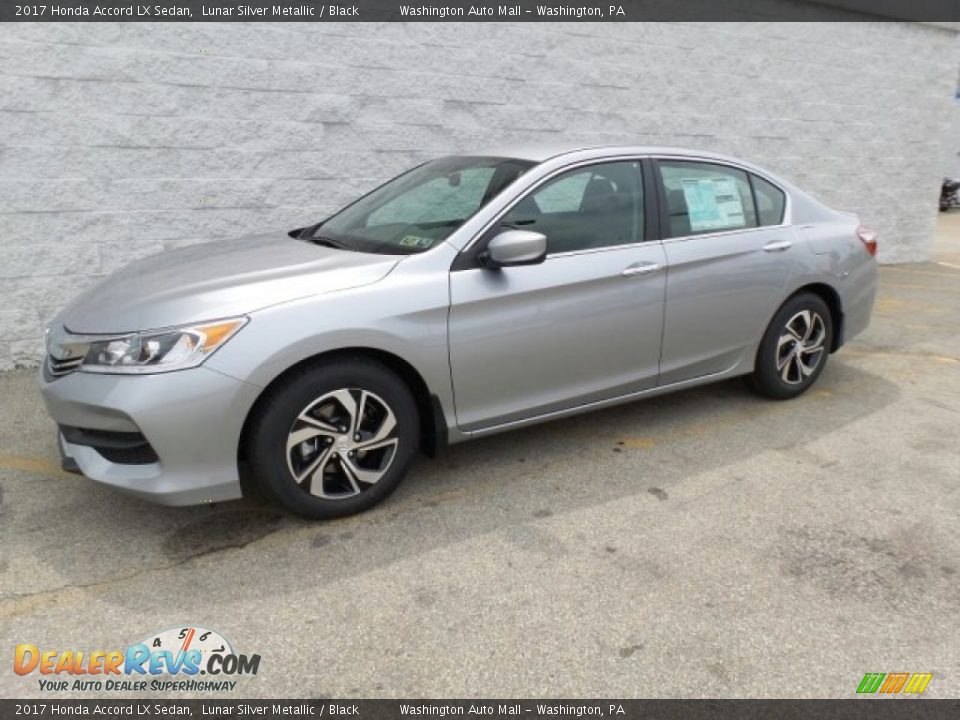 2017 Honda Accord LX Sedan Lunar Silver Metallic / Black Photo #5