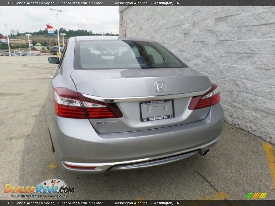2017 Honda Accord LX Sedan Lunar Silver Metallic / Black Photo #7