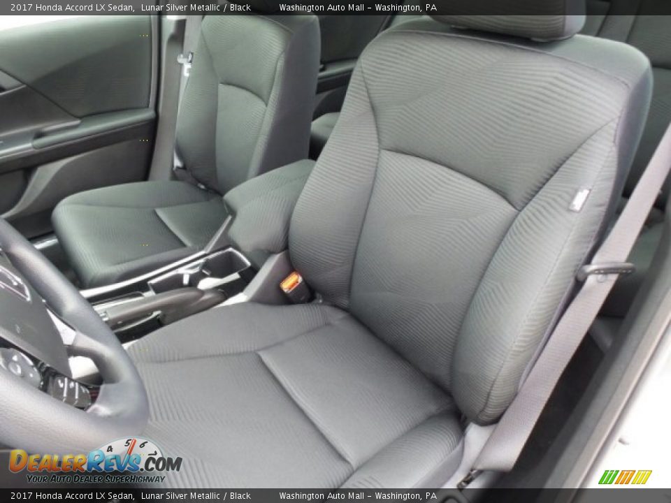 2017 Honda Accord LX Sedan Lunar Silver Metallic / Black Photo #10