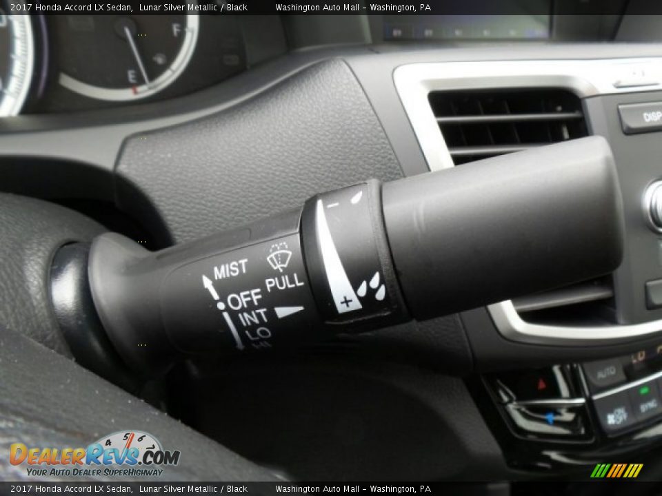 2017 Honda Accord LX Sedan Lunar Silver Metallic / Black Photo #22